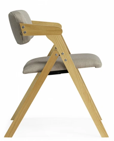 Обеденный стул Woodville Шелт (Дерево, Ткань) арт.621707