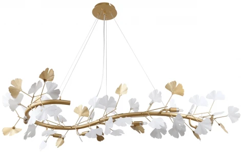 Подвесная люстра Favourite Ginkoa 4080-8P (220V, на тросе, листья)