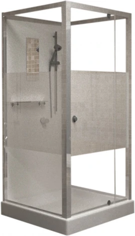 Душевая кабина RGW Andaman OLB-207 90 см, профиль хром