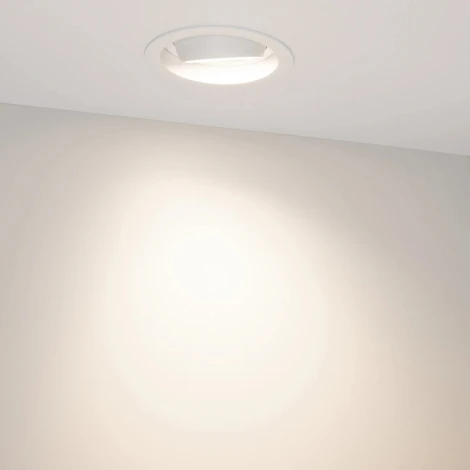 Встраиваемый светильник светодиодный MS-VORTEX-BUILT-R135-30W Day4000 (WH-WH, 50 deg, 230V) (Arlight, IP20 Металл) 057757