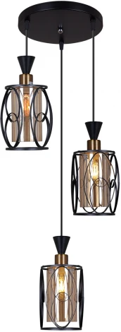 Подвесной светильник Reluce 04111-0.4-03 BK (220V, на проводе)