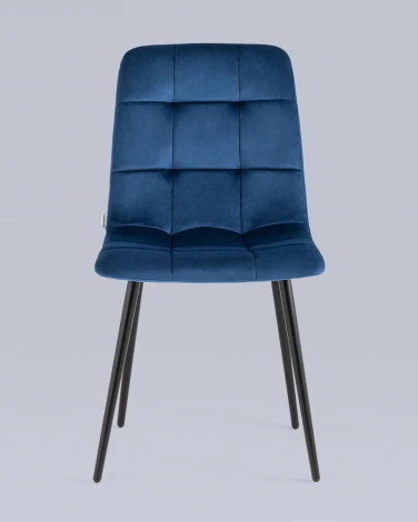 Стул Stool Group Одди велюр синий УТ000035236