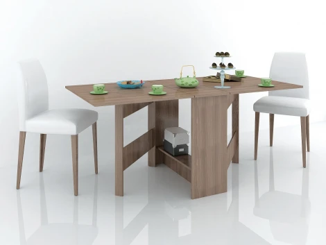 Стол кухонный ТЭКС раскладной, ясень