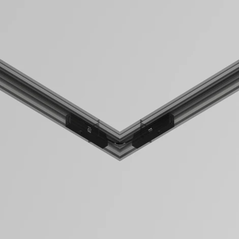 Коннектор питания угловой 7.5см Levity Maytoni Accessories for tracks Levity TRA184CPC-1B-7.5 (24V)