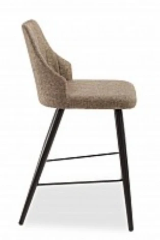 Барный стул Foggia Pranzo Бежево-коричневый (FR31) ткань