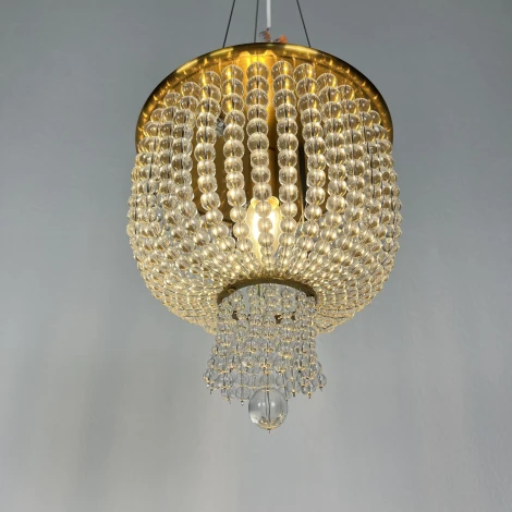 Потолочная люстра Jacqueline White Sconce Brass ImperiumLoft 44,444 (186172-22) (220V)