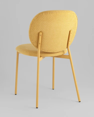 Стул обеденный Pip желтый желтые ножки NP Stool Group арт.УТ000039726
