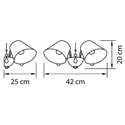 Бра Lightstar Esedra 796629