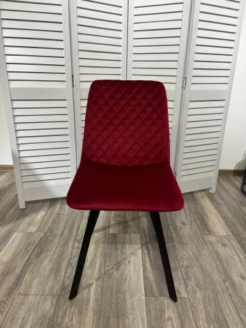 Обеденный стул M-City DAIQUIRI BLUVEL-59 BERRY, велюр
