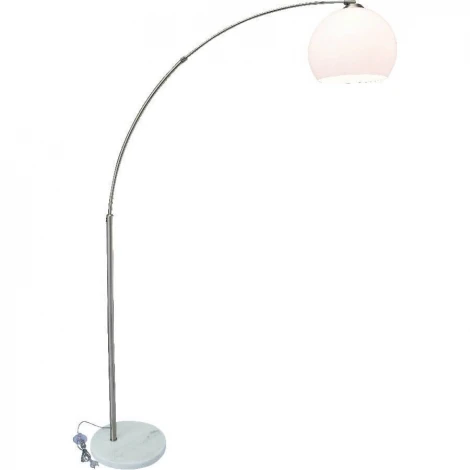 Торшер изогнутый Arte Lamp Paolo A5822PN-1SS (220V)