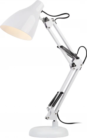 Офисная настольная лампа ЭРА N-123-Е27-40W-W (220V, выключатель)