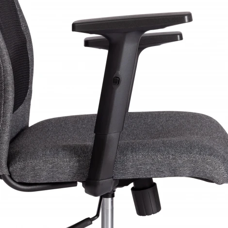 Компьютерное кресло игровое Tetchair PROFIT PLT (Ткань/Серый,Черный) 20614