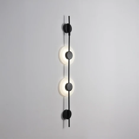 Настененый светильник Lumion Eca 8372/16WL черный/белый, металл/акрил LED 16W 3000/4000/6000K 220V