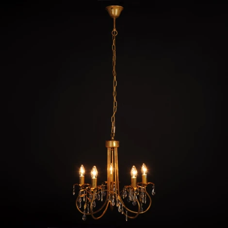 Подвесная люстра Abrasax Suzanne SD0812/5 (220V, на цепи, свеча)