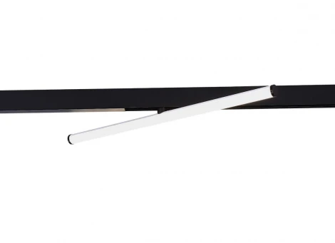 Трековый светильник низковольтный светодиодный Donolux Tuba DL20302WW16BDIM 16Вт 48V D25xL600xH80 мм, 1280Лм, 120°, 3000К, диммируемый, Ra >90, черный