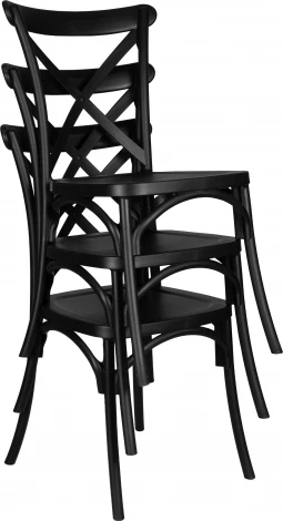 Стул обеденный DOBRIN ZILAN (цвет чёрный (B-03))