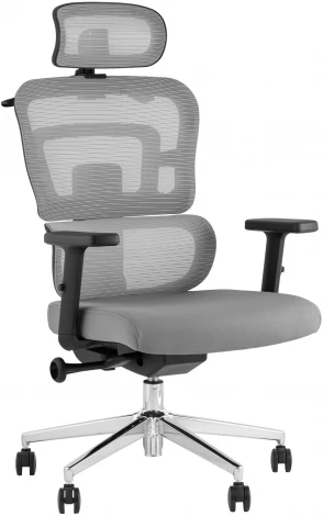Кресло офисное TopChairs Techno серый УТ000037111