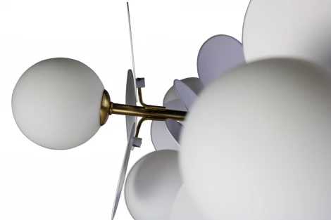 Подвесная люстра Zortes Floret ZRS.01201.18 (220V, на тросе, шарики)