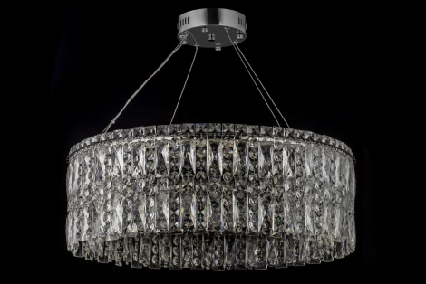 Подвесная люстра хрустальная Arti Lampadari Ovindoli Gold Ovindoli L 1.5.60.102 N (LED, 220V, на тросе)