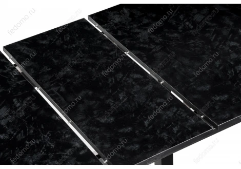 Стол Woodville Гюрен лофт черный / черный 459672