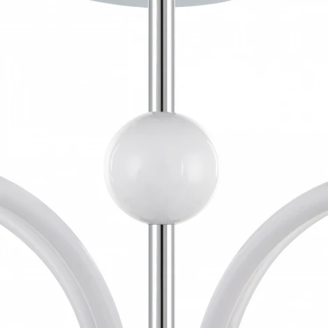 Потолочная люстра на штанге Arte Milano Napoli 320719/5 CR+WH (220V, шар)