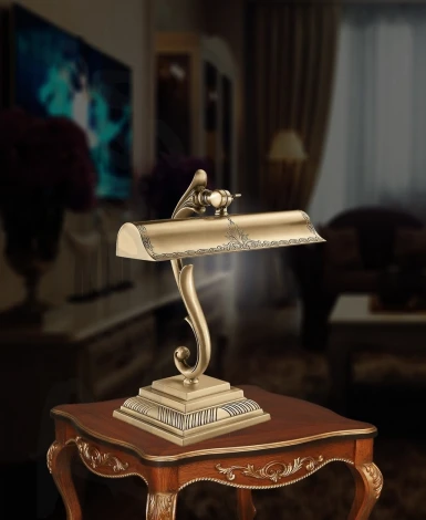 Интерьерная настольная лампа Reccagni Angelo P 1000/2 BRONZO (220V, под старину)