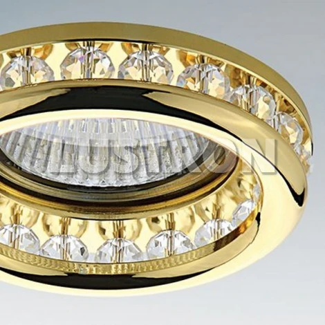 Встраиваемый точечный светильник Lightstar Monilo 031702 (220V, хрусталь)