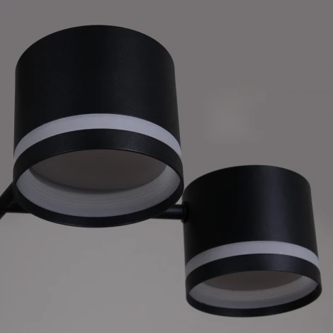 Потолочная люстра на штанге Reluce 78730-0.3-06 GX53 BK+WOOD