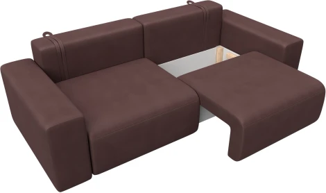 Диван прямой Лига-036 НПБ Классик Лига Диванов (Замша) арт.127659