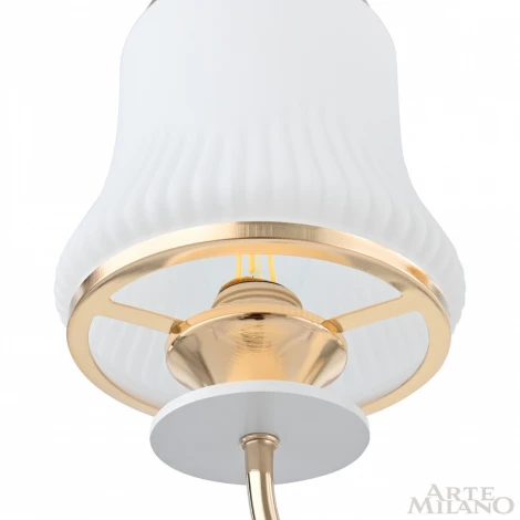 Подвесная люстра Arte Milano Florentia-1097 301097/3 Wh/Gd (220V, на цепи)