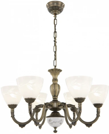 Подвесная люстра Arte Milano AM343837 347837/6 AB (220V, на цепи)