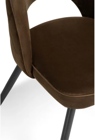 Стул Woodville на металлокаркасе Клэйн MR-7 / черный 552096