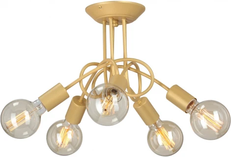 Потолочная люстра на штанге V3727-8/5PL Vitaluce