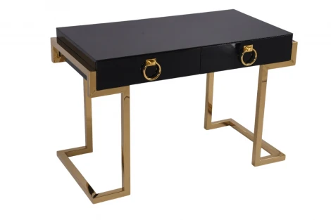 Стол-консоль IST-CASA Атлас МС9002-120В, 120х60х78 см, черный глянцевый