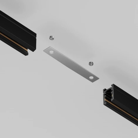 Коннектор/соединитель прямой для шинопровода Levity Maytoni Accessories for tracks Levity TRA184C-11S