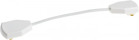 Коннектор для соедин шинопровода гибкий пластик/медь белый Ritter Artline 59753 1