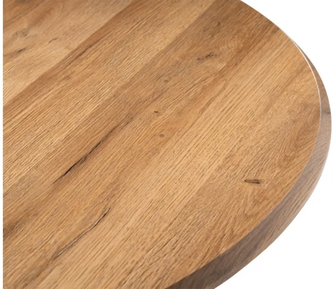 Деревянный стол Notta Абилин 100х76 дуб вотан / черный матовый 507218