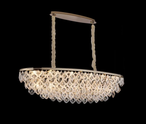 Подвесная люстра Fluorite Dignita FL1091-19P (220V, на цепи)