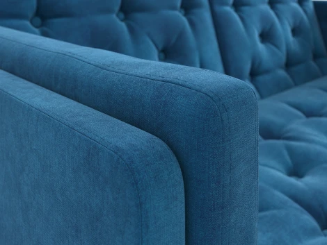 Диван Arsko Айверс М орех синий шенилл