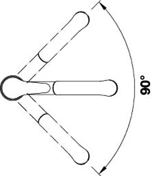 Смеситель Blanco Daras - S 524198 для кухонной мойки
