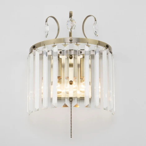 Бра Citilux Инга CL335323 (220V, хрусталь, подвески, выключатель)