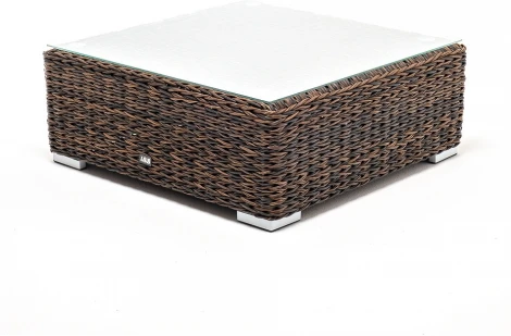 "Лунго" журнальный столик плетеный (гиацинт), цвет коричневый 4SIS арт.УТ-00005265