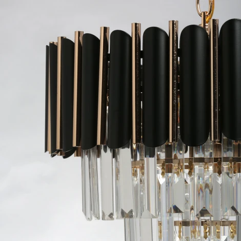 Подвесная люстра каскадная хрустальная De City Бриз 111014205 (220V, на цепи)