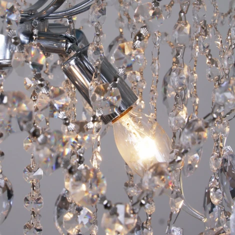 Подвесная люстра хрустальная Reluce 56760-0.4-600 MX CH