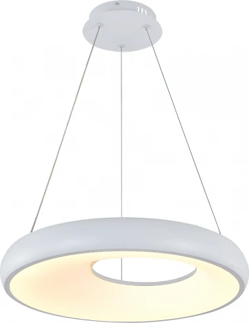 Подвесной светильник (14016/1P White) Indigo Cratere V000153L (регулировка яркости, LED, 220V, пульт управления, на тросе, круглые)