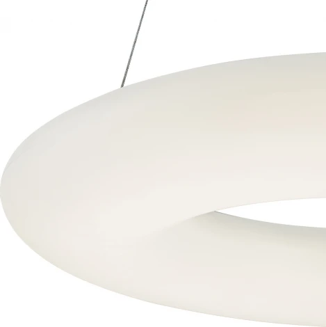 Подвесной светильник Escada Soft 10258/1 LED*30W White (ночной режим, 220V, пульт управления, на тросе)