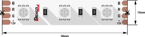 Светодиодная лента DesignLed LUX DSG560-12-RGB-33