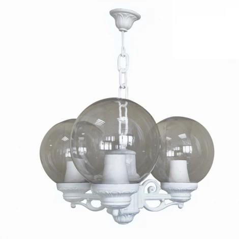 Уличный светильник подвесной Fumagalli GLOBE 250 G25.120.S30.WZF1R (220V, на цепи, шар, IP55)