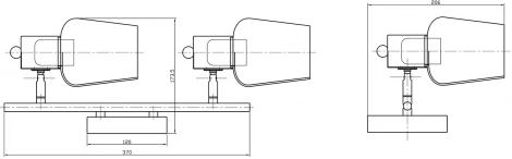 Спот на штанге Escada Wood 691/2A (220V)