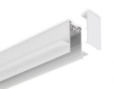 Шинопровод встраиваемый однофазный белый 220V 1 м AM Group AM542 1M WH SMART